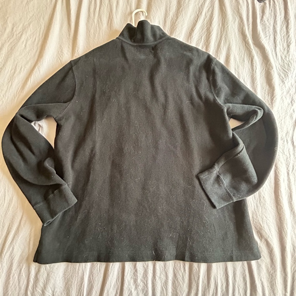Ralph Lauren Men’s XL Black Zip Up Sweater - Picture 3 of 3